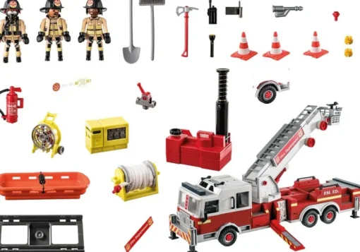 PLAYMOBIL® City Action - Feuerwehr-Fahrzeug: US Tower Ladder | Teddy Toys Kinderwelt
