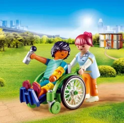 PLAYMOBIL® City Life - Patient im Rollstuhl | Rund ums Krankenhaus | City Life | PLAYMOBIL® | Spielzeug | Teddy Toys Kinderwelt
