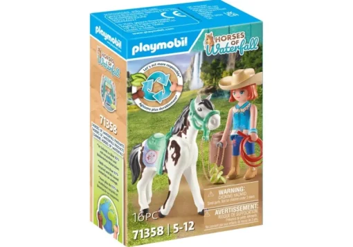 PLAYMOBIL® Horses of Waterfall - Ellie & Sawdust Mit Westernübung | Teddy Toys Kinderwelt