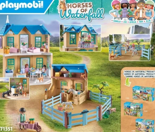 PLAYMOBIL® Horses of Waterfall - Waterfall Ranch | Teddy Toys Kinderwelt