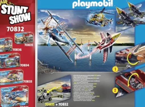 PLAYMOBIL® Stunt Show - Air Stuntshow Düsenjet ''Eagle'' | Teddy Toys Kinderwelt