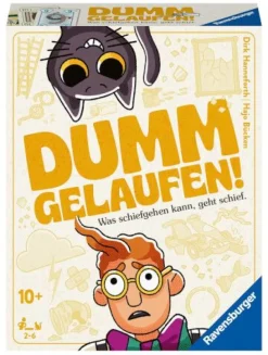 Ravensburger 20968 - Dumm Gelaufen! Kartenspiel für 2-6 Personen, | Teddy Toys Kinderwelt