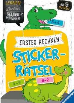 Ravensburger 41605 Erstes Rechnen Sticker-Rätsel (LLS) -F20 | Teddy Toys Kinderwelt