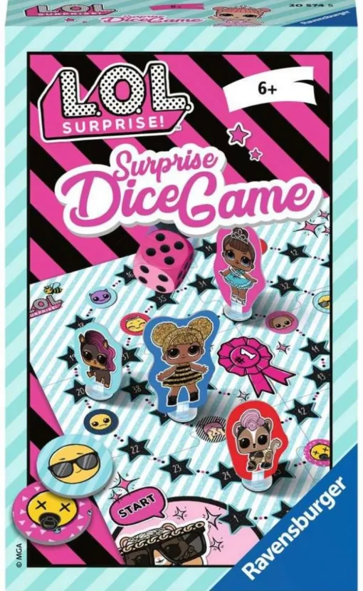 Ravensburger 20574 L.O.L. Surprise!# Surprise Dice Game | Teddy Toys Kinderwelt