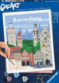 Ravensburger 23685 Malen nach Zahlen Colorful Serie C | Teddy Toys Kinderwelt