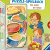 Ravensburger 41894 Mein großes Puzzle-Spielbuch: Das essen wir he | Teddy Toys Kinderwelt