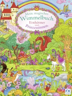 Ravensburger - Mein magisches Wimmelbuch Einhörner und Prinzessin | Teddy Toys Kinderwelt