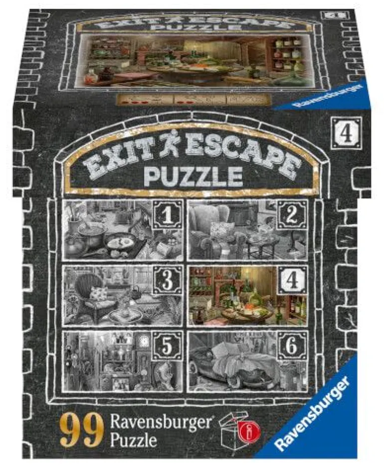 Ravensburger 16880 Puzzle EXIT Im Gutshaus Weinkeller 99 Teile | Teddy Toys Kinderwelt