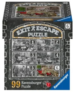 Ravensburger 16882 Puzzle EXIT Im Gutshaus Garage 99 Teile | Teddy Toys Kinderwelt