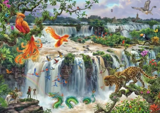 Ravensburger 12001090 Puzzle Fantastischer Wasserfall von Iguazú | Teddy Toys Kinderwelt