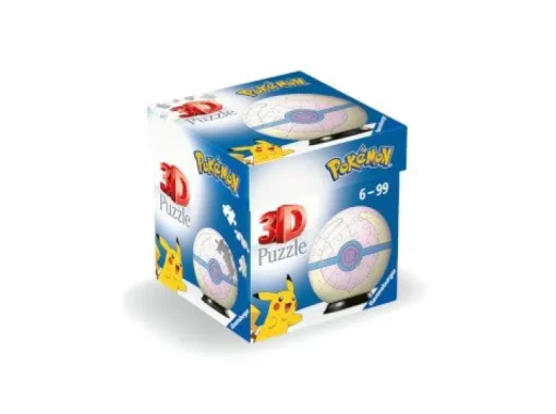 Ravensburger 11582 Puzzle Puzzle-Ball Pokémon Heilball 3D 54 Teil | Teddy Toys Kinderwelt