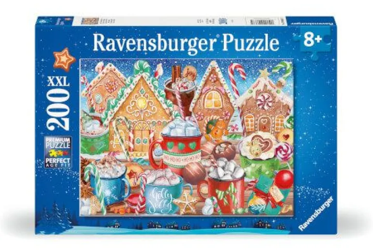 Ravensburger 12000867 Puzzle Süße Weihnachten 200 Teile XXL | Teddy Toys Kinderwelt