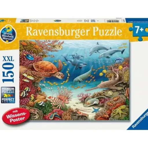 Ravensburger 13411 Puzzle Wieso? Weshalb? Warum? Meerestiere am K | Teddy Toys Kinderwelt