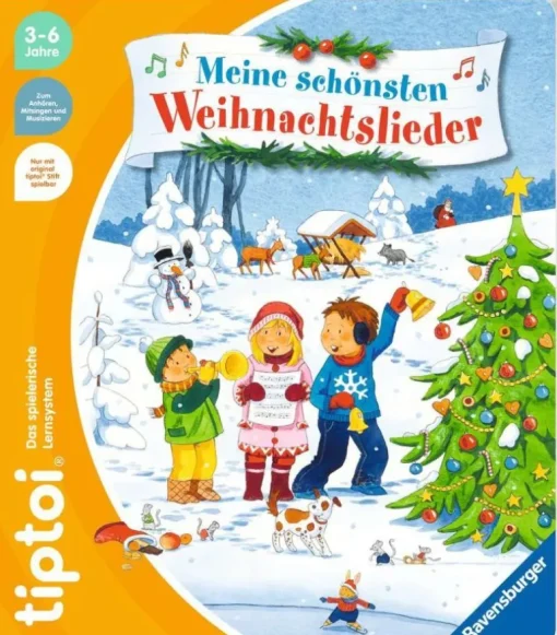 Ravensburger 49263 tiptoi® Meine schönsten Weihnachtslieder tipto | Teddy Toys Kinderwelt