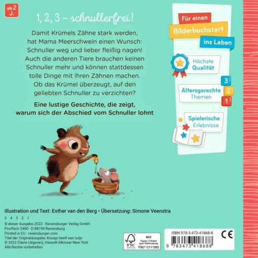 Ravensburger® Bücher - Krümel und der Schnuller, 41868 | Teddy Toys Kinderwelt