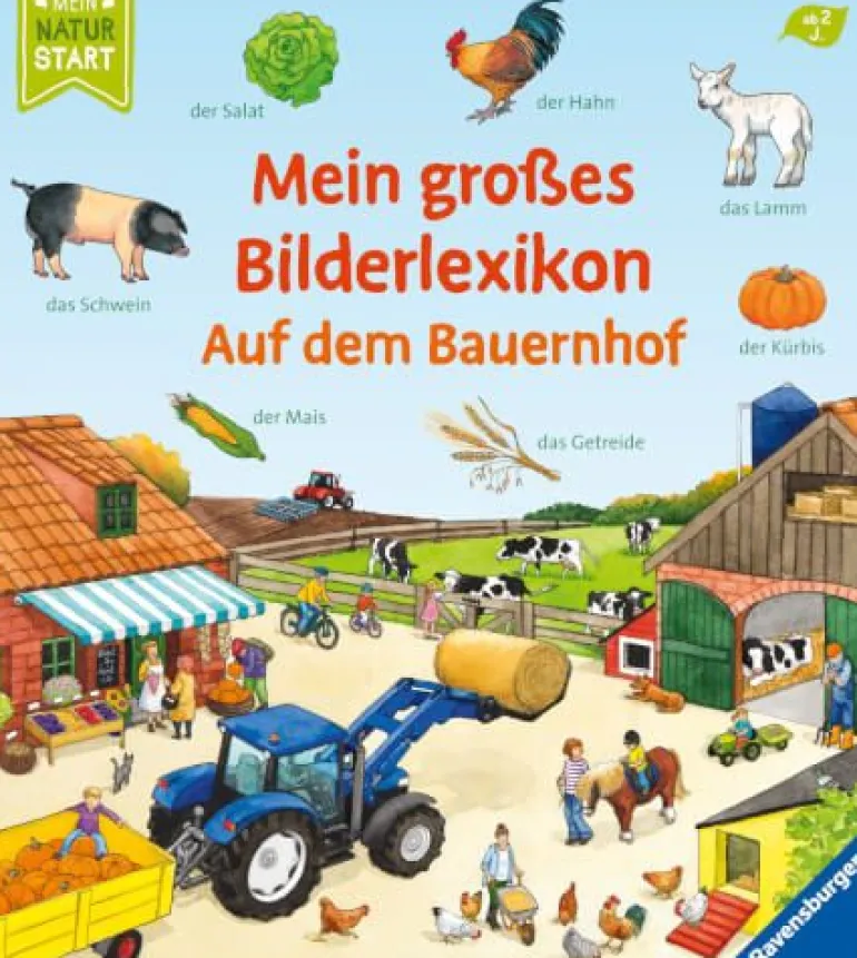 Ravensburger® Bücher - Mein großes Bilderlexikon: Auf dem Bauernhof | Teddy Toys Kinderwelt