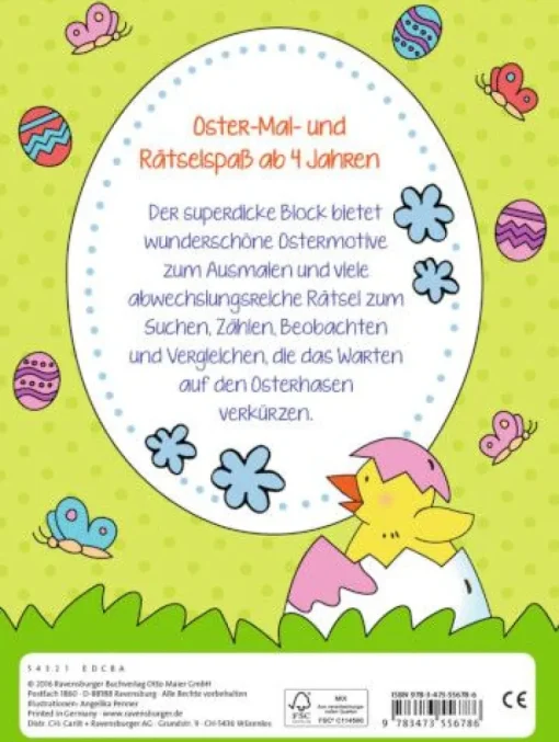 Ravensburger® Bücher - Mein superdicker Osterblock | Teddy Toys Kinderwelt