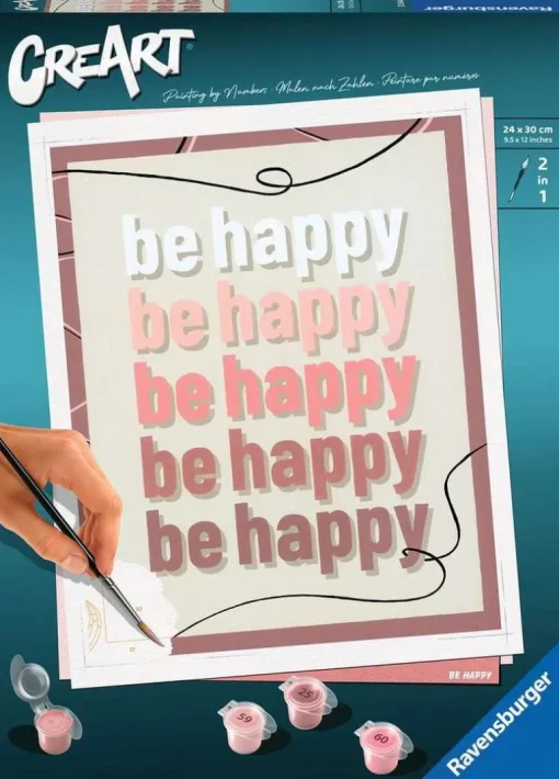 Ravensburger® CreArt® - Be Happy | Teddy Toys Kinderwelt