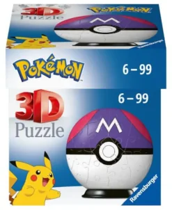 Ravensburger 3D Puzzle 11564 - Puzzle-Ball Pokémon Pokéballs - Me | Teddy Toys Kinderwelt