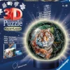 Ravensburger® 3D Puzzle - Nachtlicht Raubkatzen, 72 Teile | Teddy Toys Kinderwelt