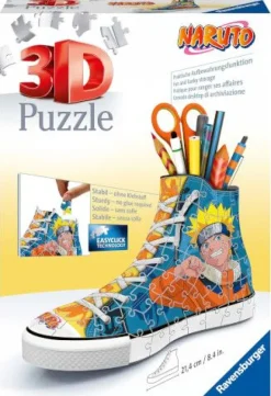 Ravensburger 3D Puzzle 11543 Sneaker Naruto - Praktischer Stifteh | Teddy Toys Kinderwelt