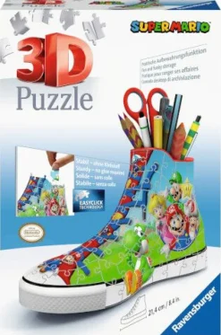 Ravensburger® 3D Puzzle - Sneaker Super Mario, 108 Teile | Teddy Toys Kinderwelt