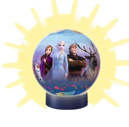 Ravensburger® 3D Puzzle FROZEN 2 - Puzzleball Nachtlicht, 72 Teile | Teddy Toys Kinderwelt