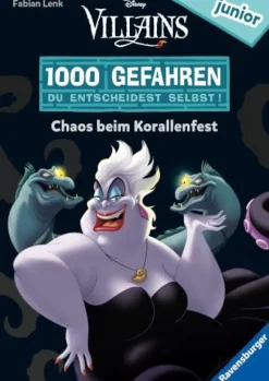 Ravensburger® Disney Villains - 1000 Gefahren Junior: Chaos beim Korallenfest | Teddy Toys Kinderwelt
