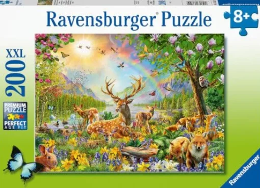 Ravensburger Kinderpuzzle - 13352 Anmutige Hirschfamilie - 200 Te | Teddy Toys Kinderwelt