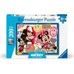 Ravensburger Kinderpuzzle - 12004136 Unterwegs mit Mickey und Min | Teddy Toys Kinderwelt
