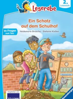 Ravensburger® Leserabe - Ein Schatz auf dem Schulhof, 2. Lesestufe | Teddy Toys Kinderwelt
