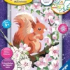 Ravensburger® Malen nach Zahlen - Neugieriges Eichhörnchen | Teddy Toys Kinderwelt