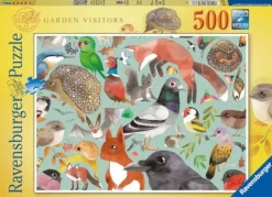 Ravensburger Puzzle 17137 - Garden Visitors - 500 Teile Puzzle fü | Teddy Toys Kinderwelt