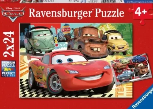 Ravensburger® Puzzle - Disney Cars Neue Abenteuer 2x24 Teile | bis 50 Teile | Puzzle | Spielzeug | Teddy Toys Kinderwelt