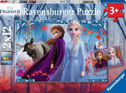 Ravensburger® Puzzle - Disney FROZEN 2, 2x12 Teile | bis 50 Teile | Puzzle | Spielzeug | Teddy Toys Kinderwelt