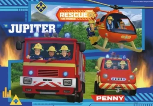 Ravensburger® Puzzle - Feuerwehrmann Sam, 2 x 24 Teile | Teddy Toys Kinderwelt