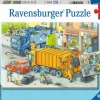 Ravensburger® Puzzle - Müllabfuhr und Abschleppwagen, 2x24 Teile | Teddy Toys Kinderwelt