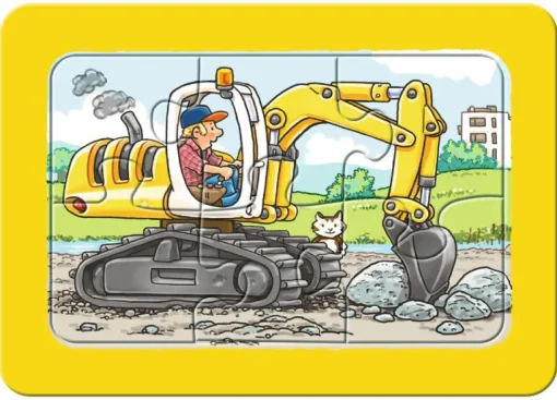 Ravensburger® Puzzle - My First Puzzle Bagger, Traktor & Kipplader | Teddy Toys Kinderwelt