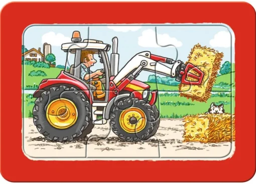 Ravensburger® Puzzle - My First Puzzle Bagger, Traktor & Kipplader | Teddy Toys Kinderwelt