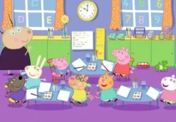 Ravensburger® Puzzle - Peppa in der Schule, 2x24 Teile | bis 50 Teile | Puzzle | Spielzeug | Teddy Toys Kinderwelt