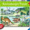 Ravensburger® Puzzle - Saurier und ihre Lebensräume, 2x24 Teile | Teddy Toys Kinderwelt