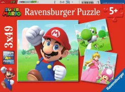 Ravensburger® Puzzle - Super Mario™, 3x49 Teile | Teddy Toys Kinderwelt