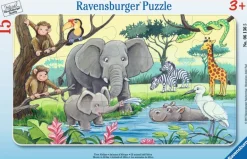 Ravensburger® Puzzle - Tiere Afrikas, 15 Teile | Teddy Toys Kinderwelt