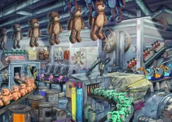Ravensburger® Puzzle EXIT - In der Spielzeugfabrik, 368 Teile | Teddy Toys Kinderwelt