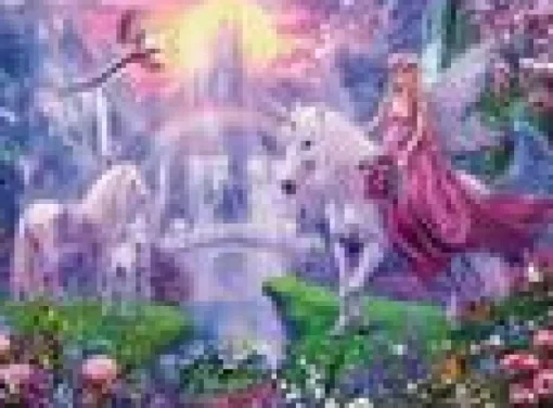 Ravensburger® Puzzle XXL - Magische Einhornnacht, 200 Teile | Teddy Toys Kinderwelt