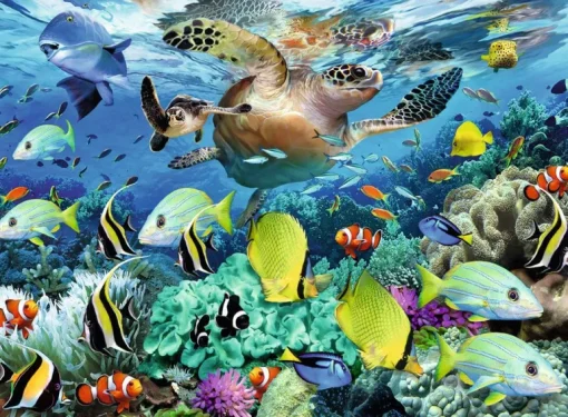 Ravensburger® Puzzle XXL - Unterwasserparadies, 150 Teile | bis 200 Teile | Puzzle | Spielzeug | Teddy Toys Kinderwelt