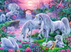 Ravensburger® Puzzle XXL - Einhörner im Abendrot, 150 Teile | Teddy Toys Kinderwelt