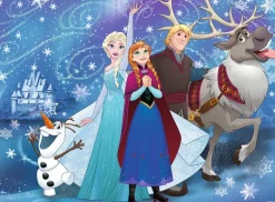 Ravensburger® Puzzle XXL - Frozen Glitzernder Schnee, 100 Teile | Teddy Toys Kinderwelt
