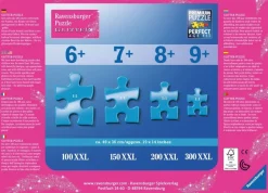 Ravensburger® Puzzle XXL Glitzer - Die schönsten Einhörner, 100 Teile | Teddy Toys Kinderwelt