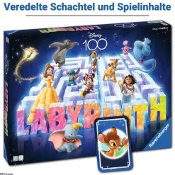 Ravensburger® Spiele - Disney 100 Labyrinth 27460 | Teddy Toys Kinderwelt